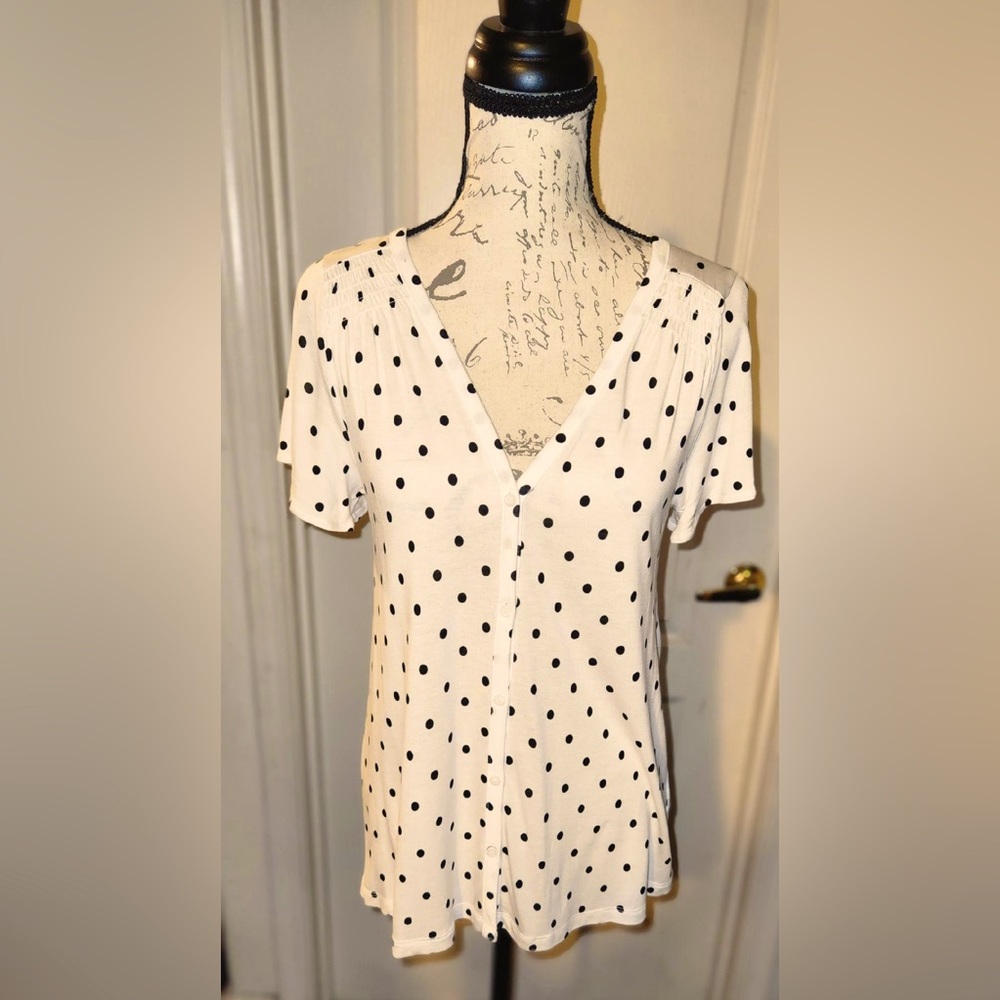 Polk a dot blouse